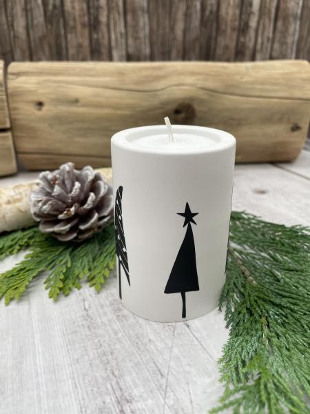 Teelichthalter fröhliche Weihnachtsbäumchen
